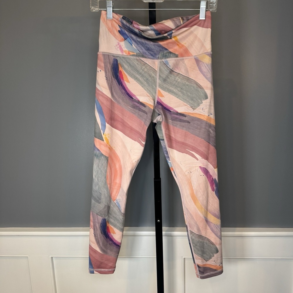 Athleta Elation 7/8 Tight Women's Size S Vibrance Orchid Pink Leggings High Rise - Picture 2 of 10